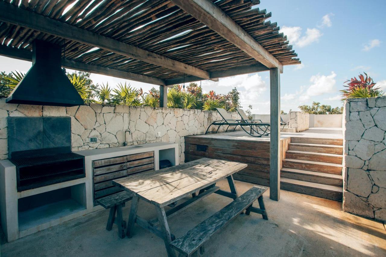 Vida Boho Apart 3 With Special Fee To Access Hotel Bardo Tulum Eksteriør bilde