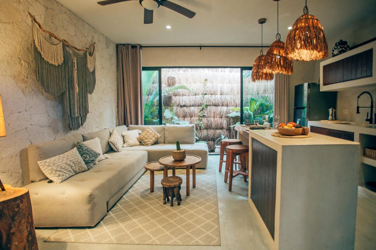 Vida Boho Apart 3 With Special Fee To Access Hotel Bardo Tulum Eksteriør bilde