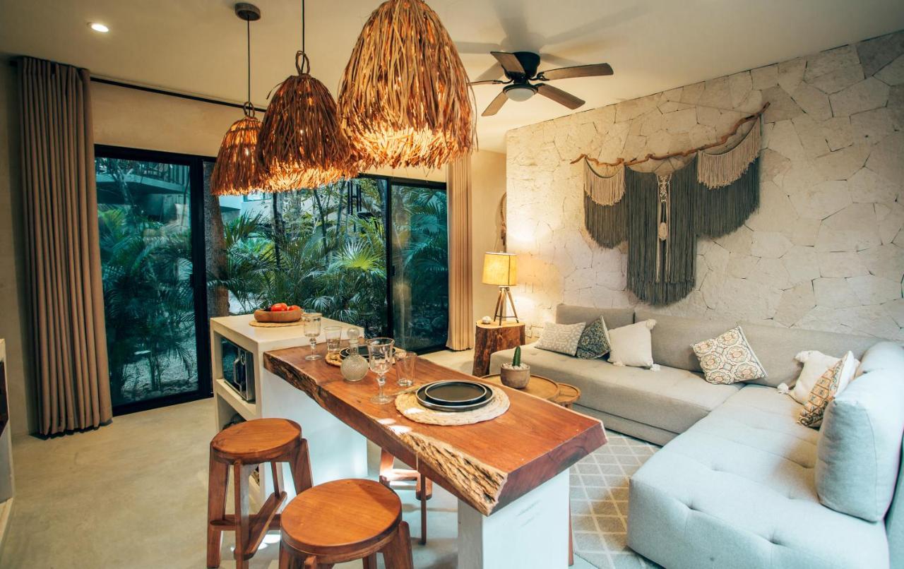 Vida Boho Apart 3 With Special Fee To Access Hotel Bardo Tulum Eksteriør bilde